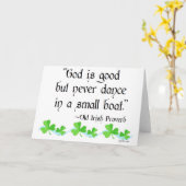 Gott ist gut karte (Gelbe Blume)