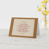 Gott ist gut karte (Gelbe Blume)