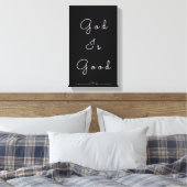 Gott ist gut leinwanddruck (Insitu (Schlafzimmer))