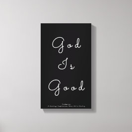 Gott ist gut leinwanddruck
