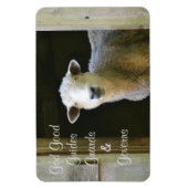 Gott ist gut Schafe Magnet (Vertikal)