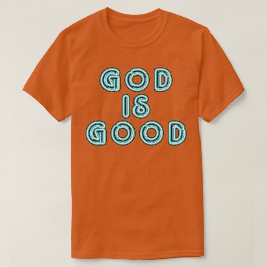 Gott ist gut T-Shirt (Design vorne)