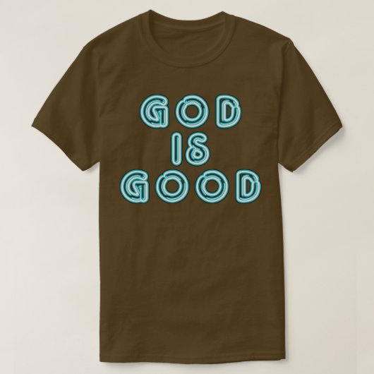 Gott ist gut T-Shirt (Design vorne)