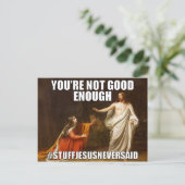 Gott ist gut zu dir (SJNS) Postkarte (Stehend Vorderseite)