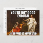 Gott ist gut zu dir (SJNS) Postkarte (Vorne/Hinten)