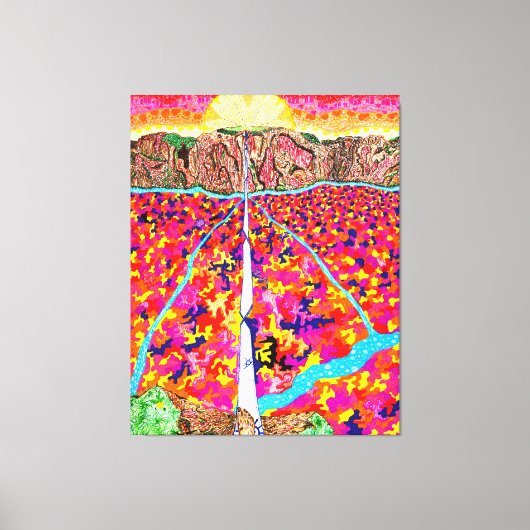 Gott ist im Detail #10 Leinwanddruck (Vorderseite)