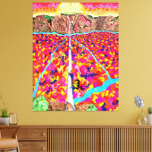 Gott ist im Detail #10 Leinwanddruck (Insitu (Wohnzimmer))