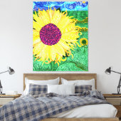 Gott ist im Detail #11 Leinwanddruck (Insitu (Schlafzimmer))