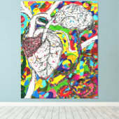 Gott ist im Detail #12 Leinwanddruck (Insitu (Holzboden))