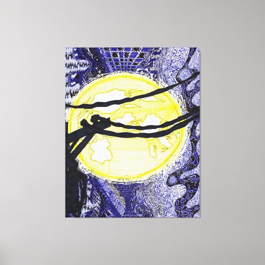 Gott ist im Detail #13 Leinwanddruck (Vorderseite)