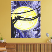 Gott ist im Detail #13 Leinwanddruck (Insitu (Wohnzimmer))