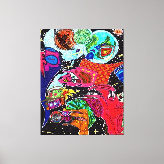 Gott ist im Detail #14 Leinwanddruck (Vorderseite)