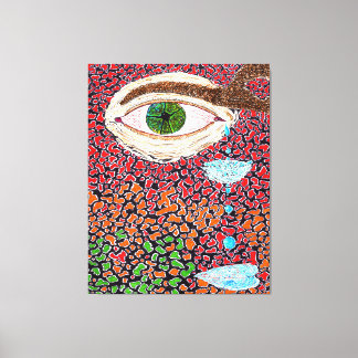 Gott ist im Detail #15 Leinwanddruck