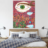 Gott ist im Detail #15 Leinwanddruck (Insitu (Schlafzimmer))