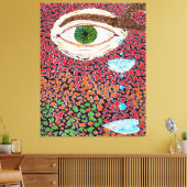 Gott ist im Detail #15 Leinwanddruck (Insitu (Wohnzimmer))