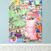 Gott ist im Detail #16 Leinwanddruck (Insitu (Holzboden))