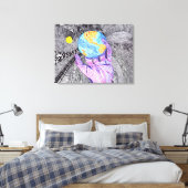 Gott ist im Detail #18 Leinwanddruck (Insitu (Schlafzimmer))