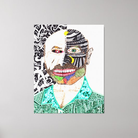 Gott ist im Detail #1 Leinwanddruck (Vorderseite)