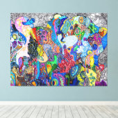 Gott ist im Detail #20 Leinwanddruck (Insitu (Holzboden))