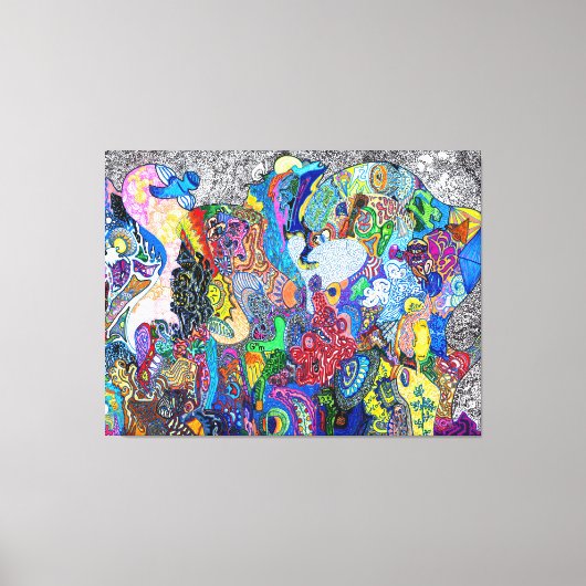 Gott ist im Detail #20 Leinwanddruck (Vorderseite)