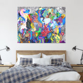 Gott ist im Detail #20 Leinwanddruck (Insitu (Schlafzimmer))