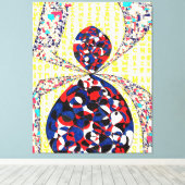 Gott ist im Detail #3 Leinwanddruck (Insitu (Holzboden))