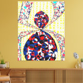 Gott ist im Detail #3 Leinwanddruck (Insitu (Wohnzimmer))