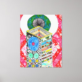 Gott ist im Detail #5 Leinwanddruck