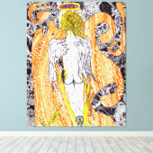 Gott ist im Detail #6 Leinwanddruck (Insitu (Holzboden))