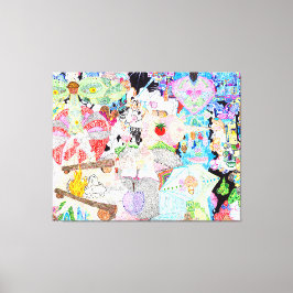 Gott ist im Detail #8 Leinwanddruck