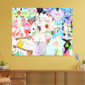 Gott ist im Detail #8 Leinwanddruck (Insitu (Wohnzimmer))