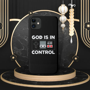 Gott ist im Kontrolle-Spiel-Controller Case-Mate iPhone Hülle