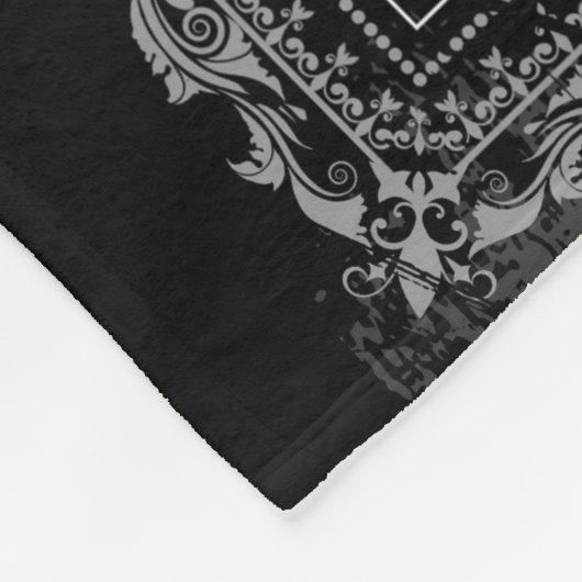 Gott ist immer bei dir, nie allein fleecedecke (Ecke)