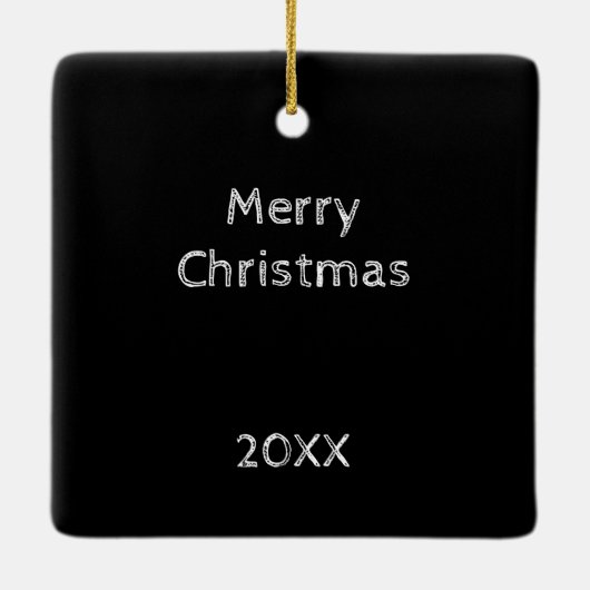 Gott ist immer bei dir, nie allein keramikornament (Rückseite)