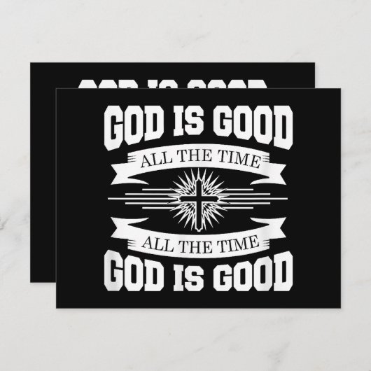 Gott ist immer gut - Christlich (Vorne/Hinten)