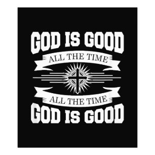 Gott ist immer gut - Christlich Fotodruck