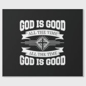 Gott ist immer gut - Christlich Geschenkpapier (Flach)
