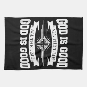 Gott ist immer gut - Christlich Geschirrtuch