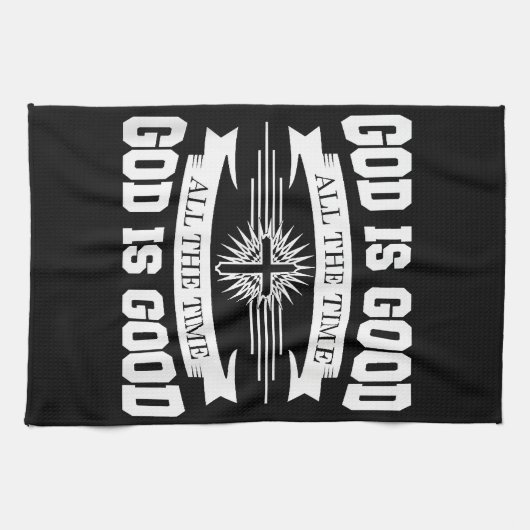 Gott ist immer gut - Christlich Geschirrtuch (Horizontal)
