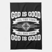 Gott ist immer gut - Christlich Geschirrtuch (Vertikal)