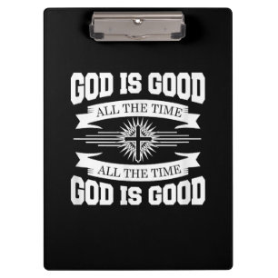 Gott ist immer gut - Christlich Klemmbrett