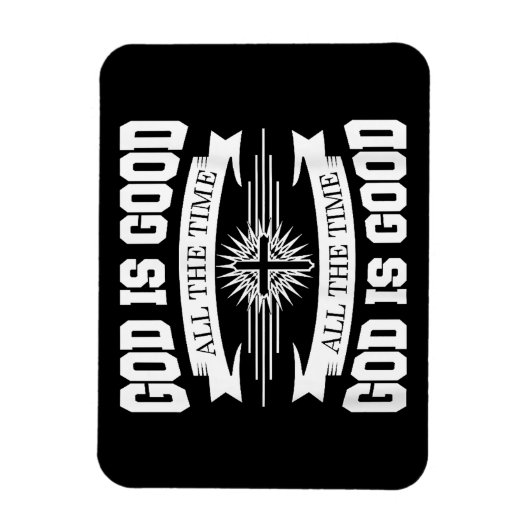 Gott ist immer gut - Christlich Magnet (Vertikal)