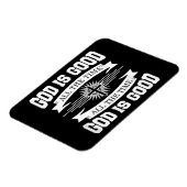 Gott ist immer gut - Christlich Magnet (Linke Seite)