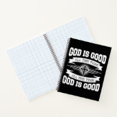 Gott ist immer gut - Christlich Notizblock (Innenseite)