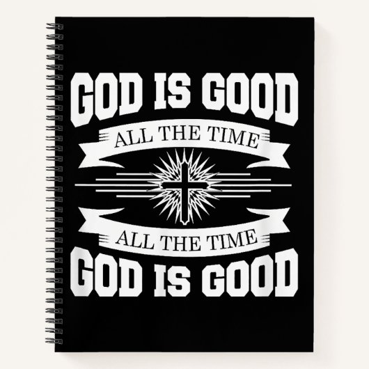 Gott ist immer gut - Christlich Notizblock (Vorderseite)