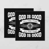 Gott ist immer gut - Christlich Save The Date (Vorne/Hinten)