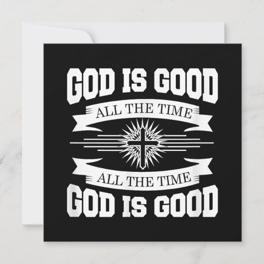 Gott ist immer gut - Christlich Save The Date (Vorderseite)