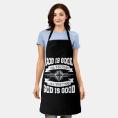 Gott ist immer gut - Christlich Schürze (Getragen)