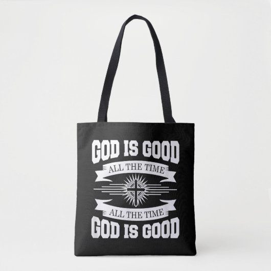 Gott ist immer gut - Christlich Tasche (Vorderseite)