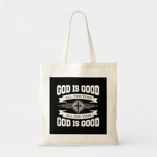 Gott ist immer gut - Christlich Tragetasche (Vorne)